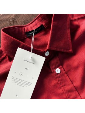 Áo Sơ Mi Francis Mantini Somniferum Short( Red )