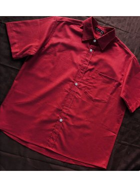 Áo Sơ Mi Francis Mantini Somniferum Short(  Red )