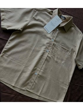 Áo Sơ Mi Francis Mantini Somniferum Short 'Brown'