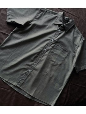 Áo Sơ Mi Francis Mantini Somniferum Short ' Dark Grey '