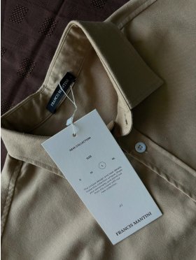 Áo Sơ Mi Francis Mantini Somniferum Short 'Brown'